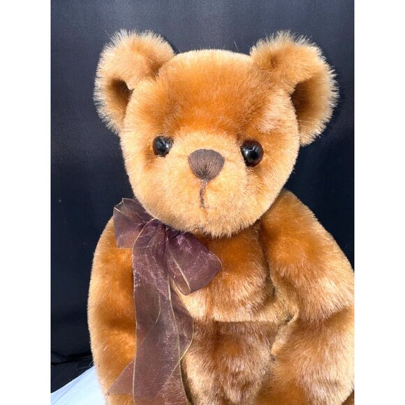 TY Yesterbear Teddy Bear 1999 Brown 18" Stuffed Animal Plush Toy Vintage - Picture 3 of 12
